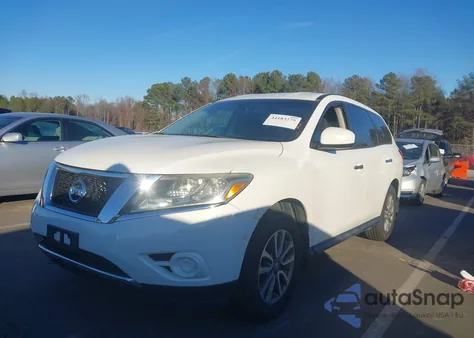 2013 Nissan Pathfinder S из США, поврежденный, VIN 5N1AR2MM6DC686578